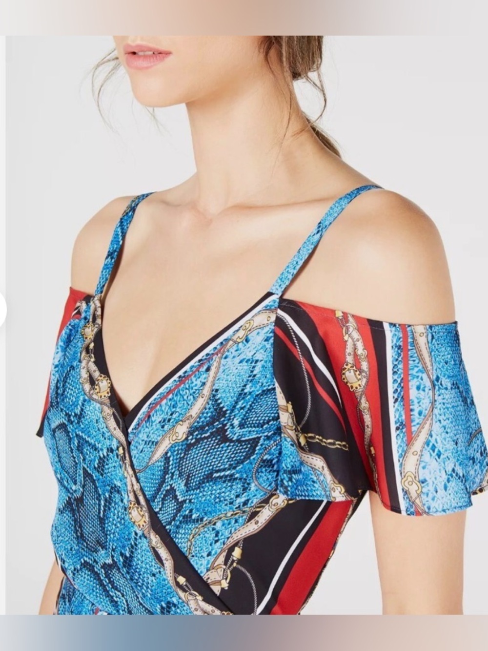 INC international Concepts midi dress Sz 4 asymmetrical - Picture 12 of 12
